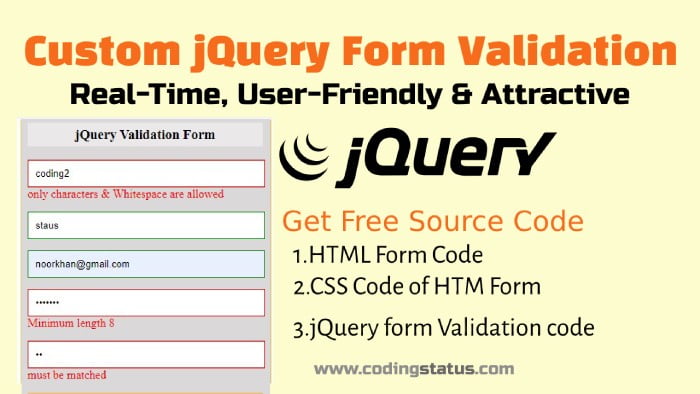 jquery form validation