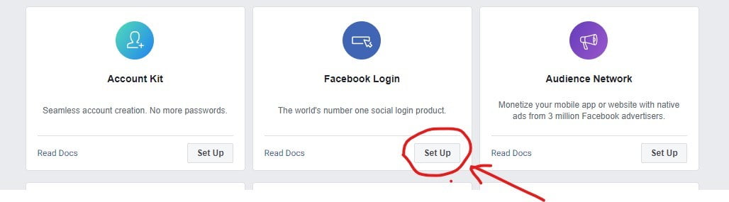 facebook app for facebook login