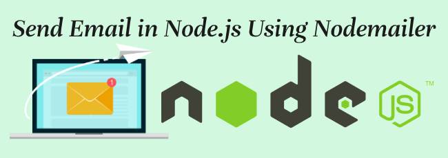 node.js send email