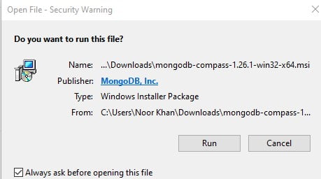 install mongodb compass part-1